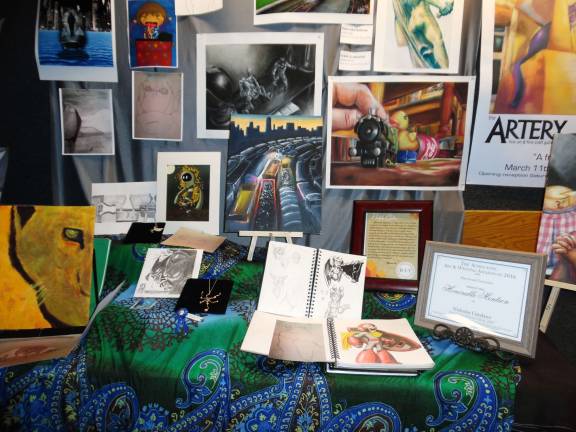 Art blooms in the halls of Delaware Valley