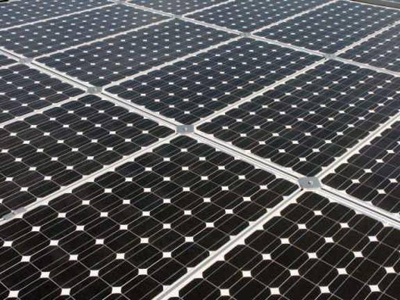 Solar panels.