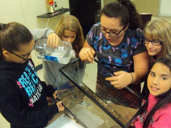 Pictured (from left): Dominique Cathcart, Victoria Willson, Nicole Steinberg, Krystal DellaVecchia, and Kaitlyn Mongioi (Photo provided)