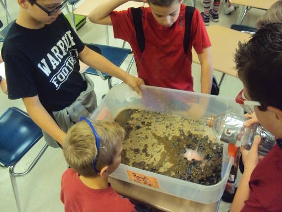 Pictured (clockwise from bottom): Sean Lefberg, Ryan Decker, Charles Hammer, and Max Walsh (Photo provided)