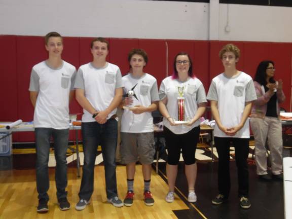The winning high school, Wallenpaupack (Photo by Anya Tikka)
