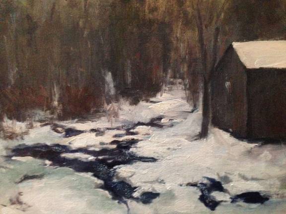 "Winter Stream" by Demetre Bove