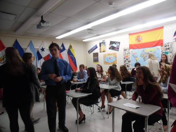 The "Dressing for Business Success" workshop was popular. (Photo by Anya Tikka)