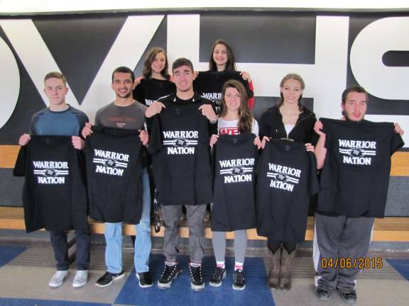 Students and athletes of the Month for March