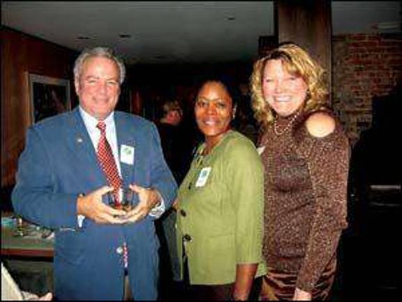 Chamber party raises food donations