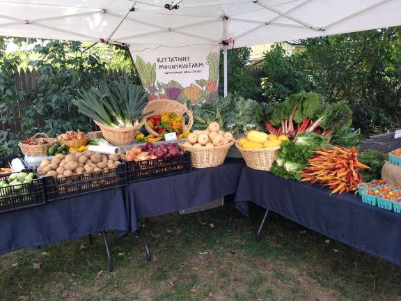 A cornucopia from Kittatinny Mountain Farm in Montague, N.J. (Photo provided)