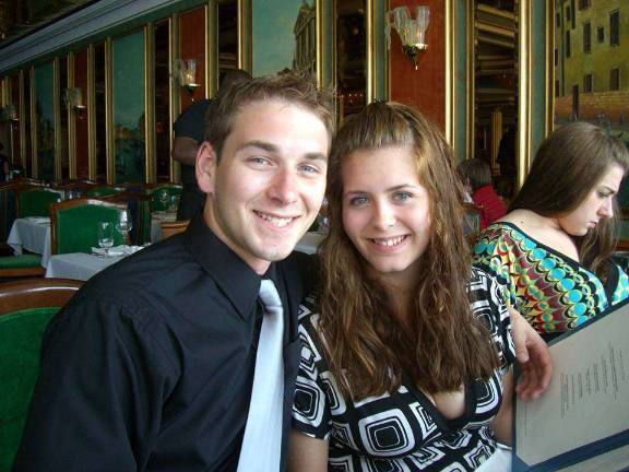 Faith Hudson of Milford, Pa. Planning their August wedding.