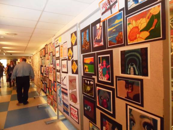 Art blooms in the halls of Delaware Valley