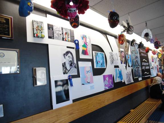 Art blooms in the halls of Delaware Valley