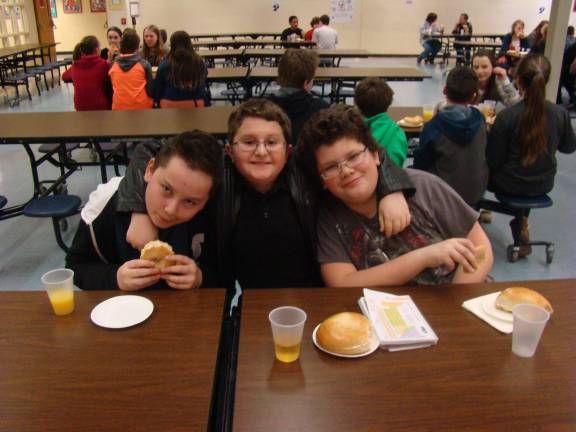Pictured from left: Srdjan Stankovic, Brandon Rosenthal and Devin Brophy.