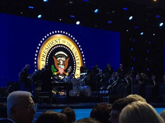 At an Inaugural Ball (Photo provided)