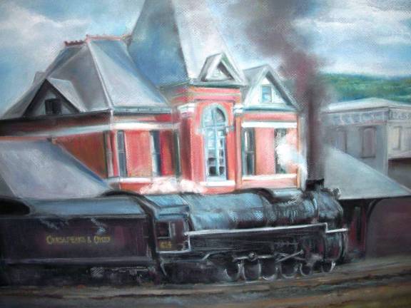 Joan Kehlenbeck's "EndEra 2," pastel