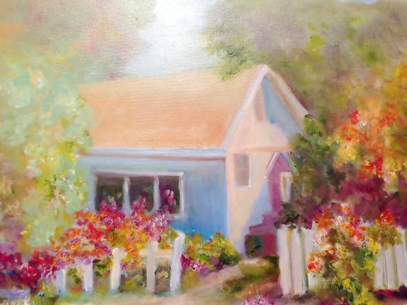 “Summer Cottage,” by Madeline Tully