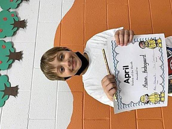 Mason Hedegaard-first grade