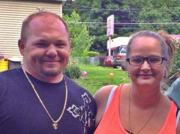 Devon Rumsey of Matamoras, Pa. "We have been together since 2000. He is my everything. I'm so happy I found my best friend and soulmate to spend the rest of my life with."