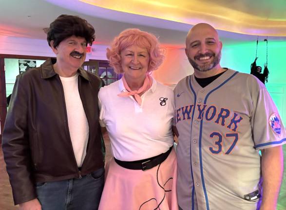 Scott Smith, Eileen Smith, and Cody the DJ.