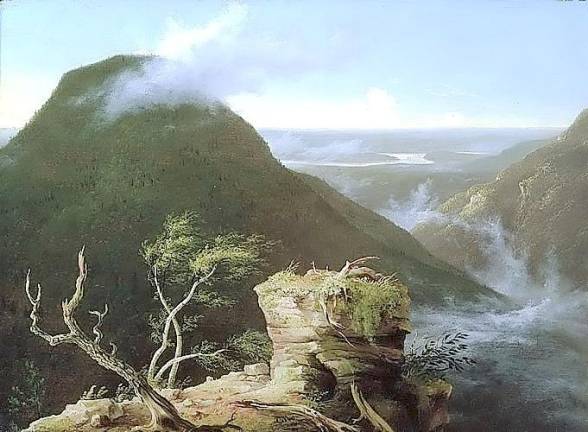 “View of the Round-Top in the Catskill Mountains,” by Thomas Cole (1827)