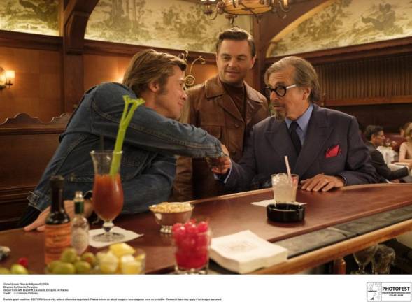 Brad Pitt, Leonard DiCaprio and Al Pacino in Quentin Tarantino’s film Once Upon a Time in Hollywood, have a place in DiLeo’s There Are No Small Parts.