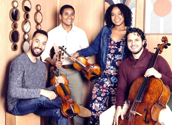 The Ivalas String Quartet will perform works by Mozart, Ravel, and Florence Price on Aug. 15.