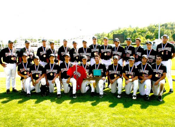 The 2006 varsity baseball team will be inducted into the Athletic wing of the Delaware Valley High School Hall of Fame.