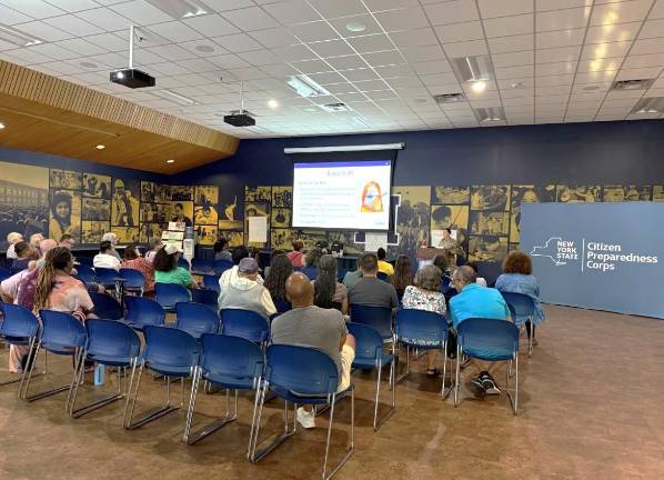 Preparing for Emergencies class