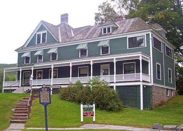 The Zane Grey Museum, the author's beloved home on the riverbank