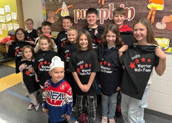 October Students of the Month at DVES