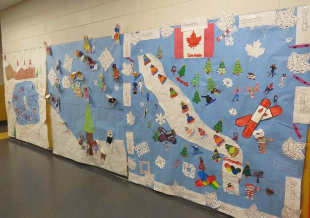 Students deck the hall with 'Holidays Around the World' theme