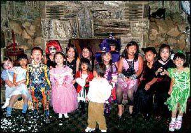 A special Halloween party