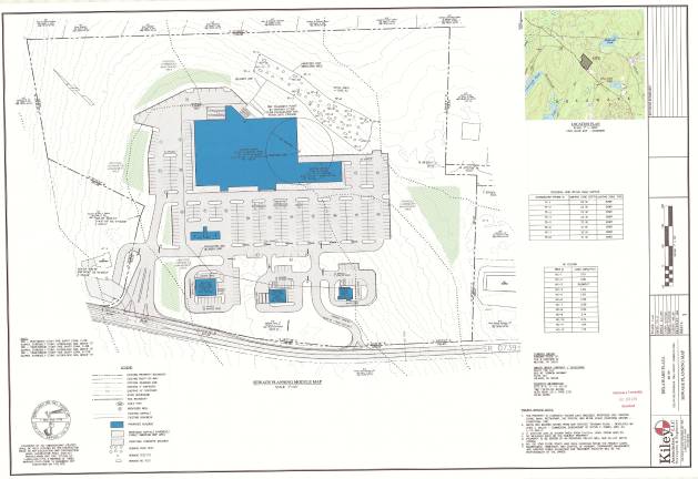 Site map for Delaware Plaza