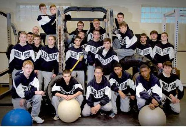 The Delaware Valley High School wrestling team (Photo provided)