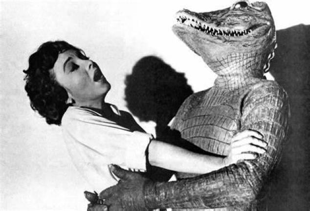 A scene from “The Alligator People.”