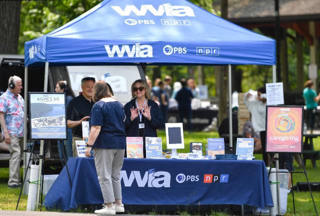 WVIA in the community. (photo provided)