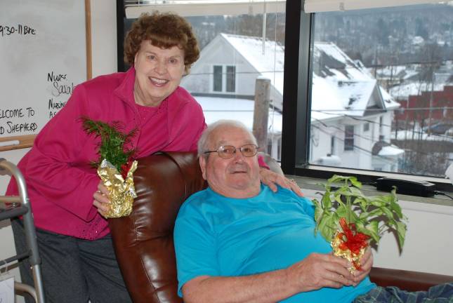 Dottie Wilcox with Franklin Bates (Photo provided)