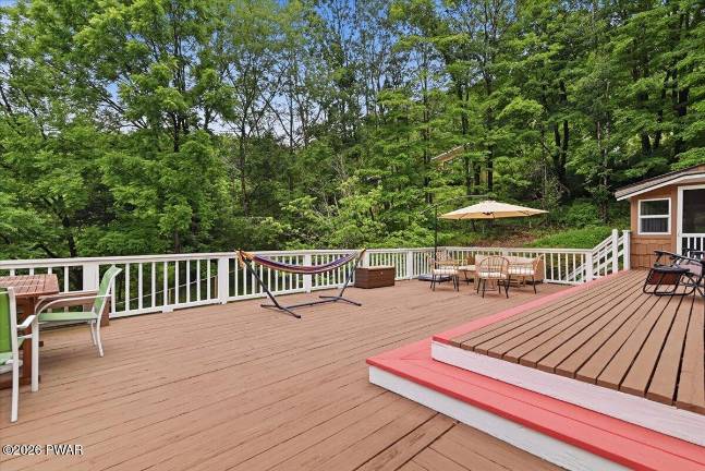 Stylish ranch in a great location offers privacy and convenience