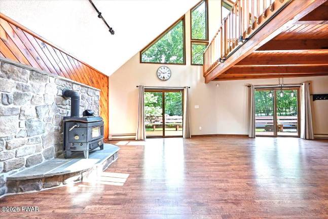 Updated three-bedroom chalet has character and flexible living space