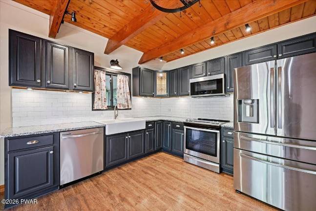 Updated three-bedroom chalet has character and flexible living space