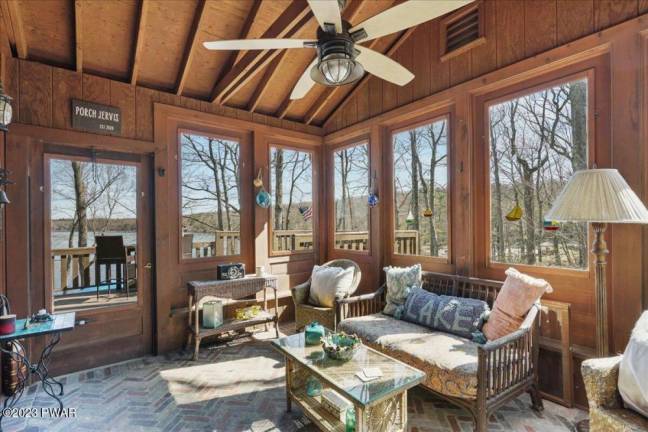 Fully renovated lakefront offers sweeping water views