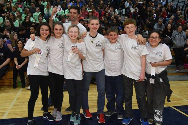 Problem 2, Division II — 3rd place (lottery pick), Dingman-Delaware Middle School