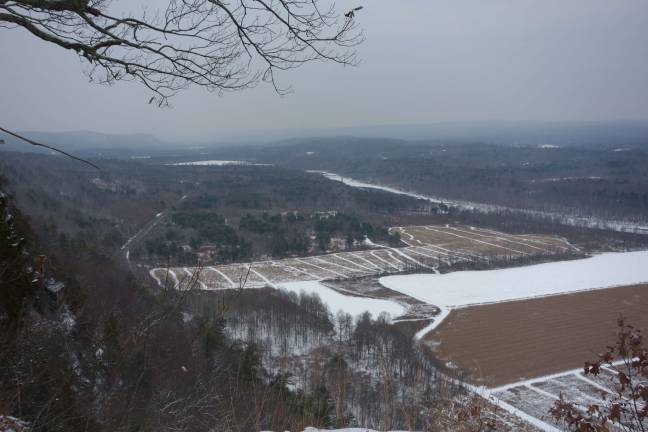The Delaware Water Gap National Recreation Area in Pennsylvania, south of Milford (Photo by Pamela Chergotis)