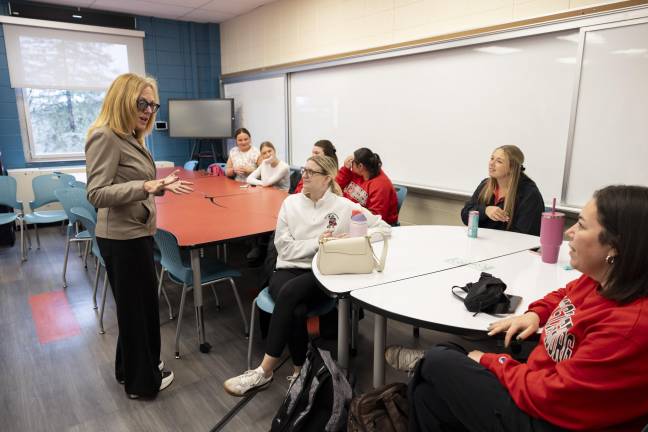 Members of Gov. Josh Shapiro’s administration visit ESU to announce special education training grants.