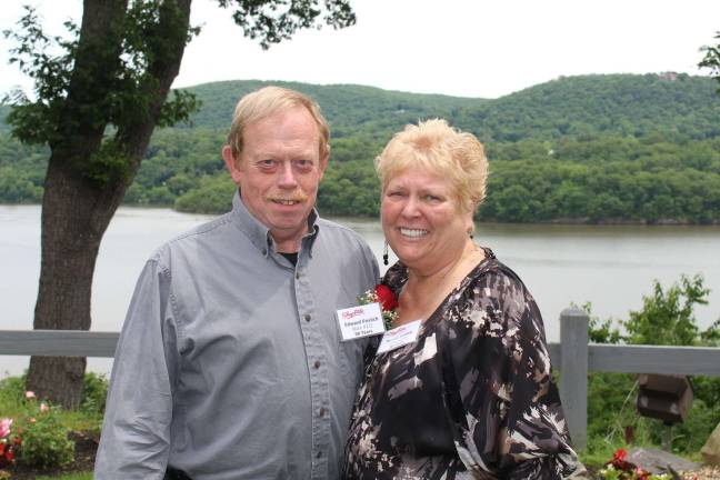 Ed Pavlich (left), manager at the ShopRite of Middletown, N.Y., with his girlfriend, Donna Yennie, a fellow associate at ShopRite of Middletown (Photo provided)