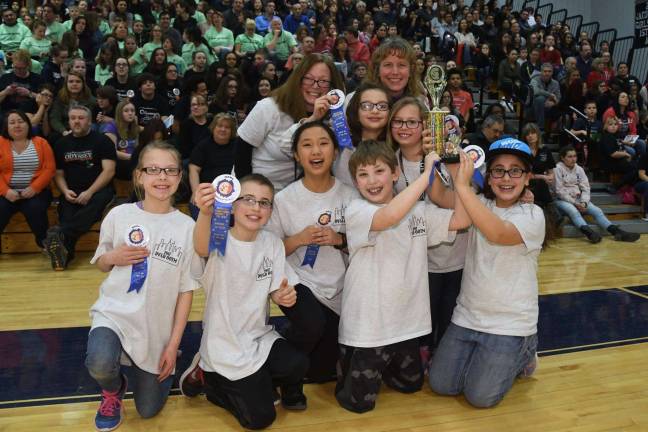 Problem 1, Division I — 1st place, Delaware Valley Elementary School