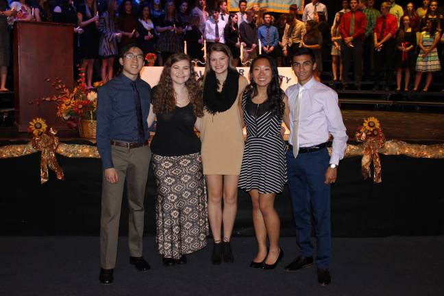 Students inducted into National Honor Society