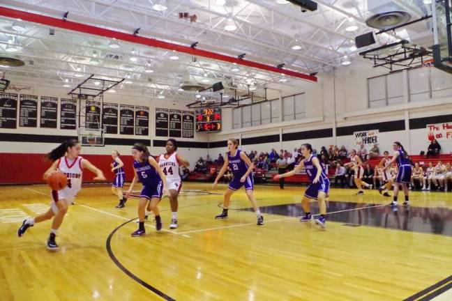 Wallenpaupack Buckhorns beat Delaware Valley Warriors on the court