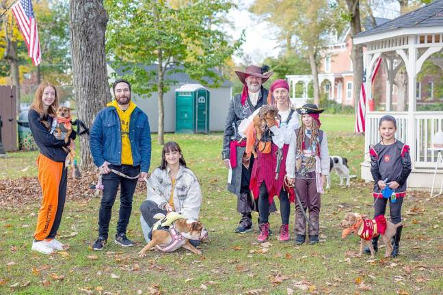 Best in Show went to Hannah the Viking Pirate and her whole family of pirates. (Photo by Sammie Finch)