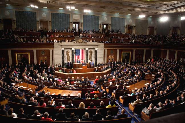 President Barack Obama delivers a health care address to a joint session of Congress at the United States Capitol in Washington, D.C., Sept. 9, 2009. (Official White House Photo by Lawrence Jackson)
