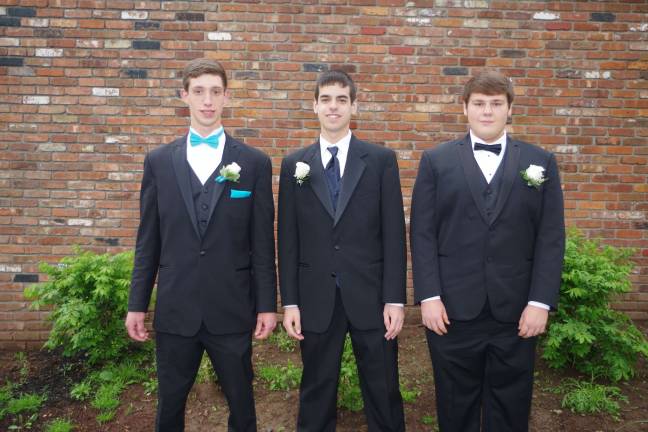 Chris Smetana, Dan Smith and Thomas Lamb