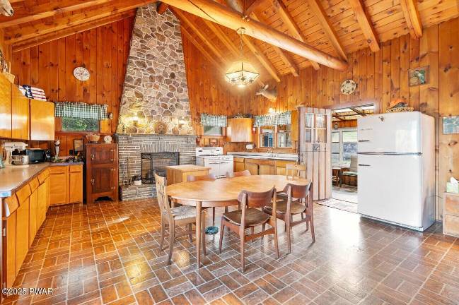 Historic log home set on a 36+ acre estate