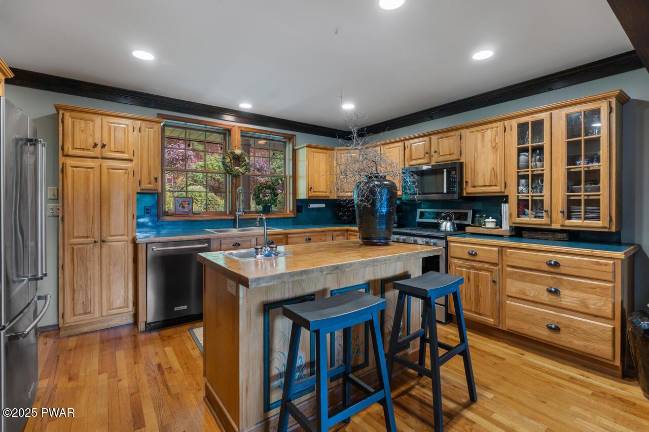 Stone home is updated with timeless elegance